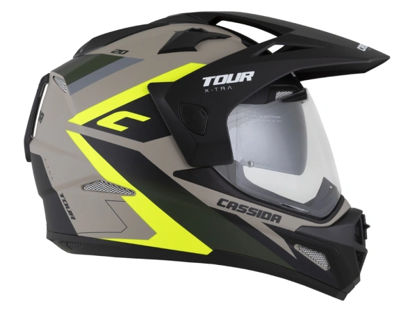 jaszmotor_webshop_cassida_tour_2.0_x-tra_cross_bukosisak_felnyithato_plexivel_es_napszemuveggel,_pinlock_elokeszitessel_(matt_fekete-szurke-fluo) galéria