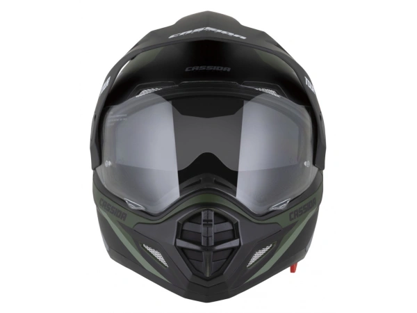 jaszmotor_webshop_cassida_tour_2.0_x-tra_cross_bukosisak_felnyithato_plexivel_es_napszemuveggel,_pinlock_elokeszitessel_(matt_zold-szurke-fekete) galéria