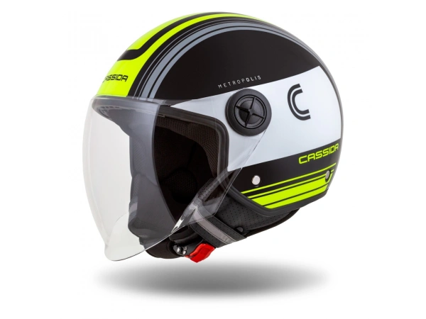 jaszmotor_webshop_cassida_handy_metropolis_nyitott_bukosisak_(fekete-feher-sarga) galéria