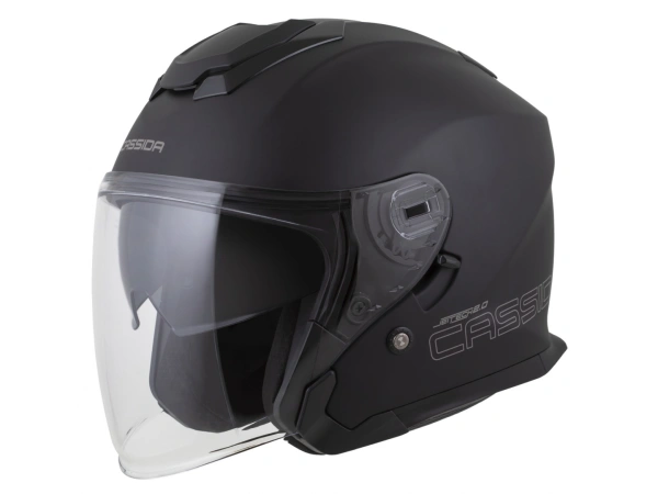 jaszmotor_webshop_cassida_jet_tech_2.0_solid_nyitott_bukosisak_napszemuveggel_(matt_fekete) galéria