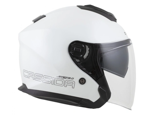 jaszmotor_webshop_cassida_jet_tech_2.0_solid_nyitott_bukosisak_napszemuveggel_(feher) galéria