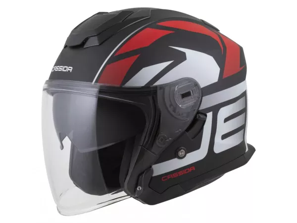 jaszmotor_webshop_cassida_jet_tech_2.0_roto_nyitott_bukosisak_napszemuveggel_(matt_fekete-piros-feher) galéria