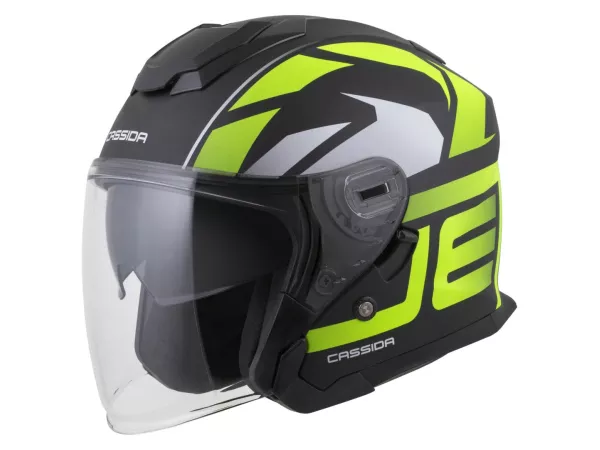 jaszmotor_webshop_cassida_jet_tech_2.0_roto_nyitott_bukosisak_napszemuveggel_(matt_fekete-sarga-feher) galéria