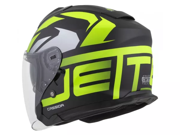 jaszmotor_webshop_cassida_jet_tech_2.0_roto_nyitott_bukosisak_napszemuveggel_(matt_fekete-sarga-feher) galéria