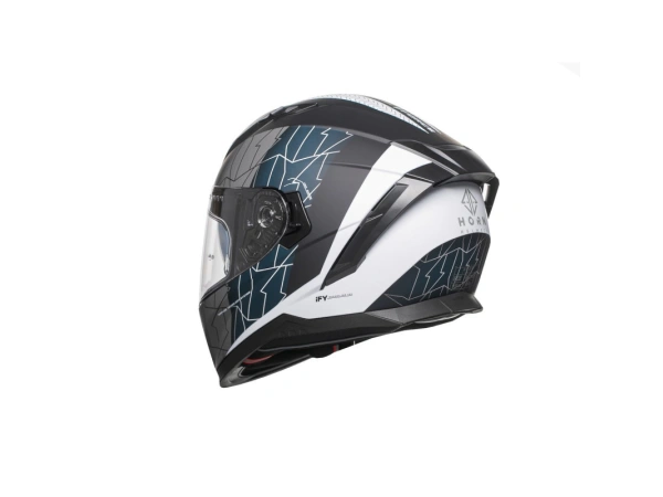 jaszmotor_webshop_horn_hirs_zart_bukosisak_napszemuveggel_es_pinlock_elokeszitessel_(matt_fekete_-_szurke_-_kek) galéria