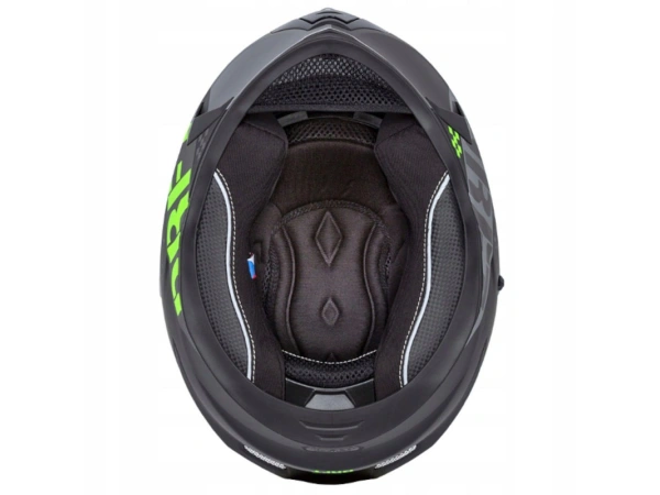 jaszmotor_webshop_cassida_integral_3.0_drift_zart_bukosisak_napszemuveggel,_pinlock_elokeszitessel_+_ajandek_sotetitett_plexi_(matt_fekete-szurke-zold) galéria