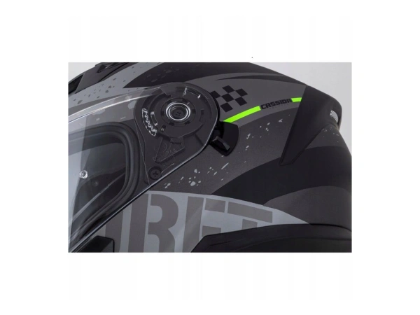 jaszmotor_webshop_cassida_integral_3.0_drift_zart_bukosisak_napszemuveggel,_pinlock_elokeszitessel_+_ajandek_sotetitett_plexi_(matt_fekete-szurke-zold) galéria