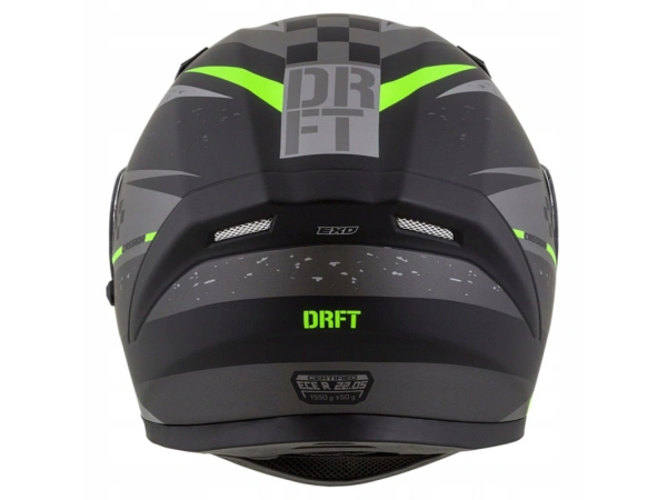 jaszmotor_webshop_cassida_integral_3.0_drift_zart_bukosisak_napszemuveggel,_pinlock_elokeszitessel_+_ajandek_sotetitett_plexi_(matt_fekete-szurke-zold) galéria