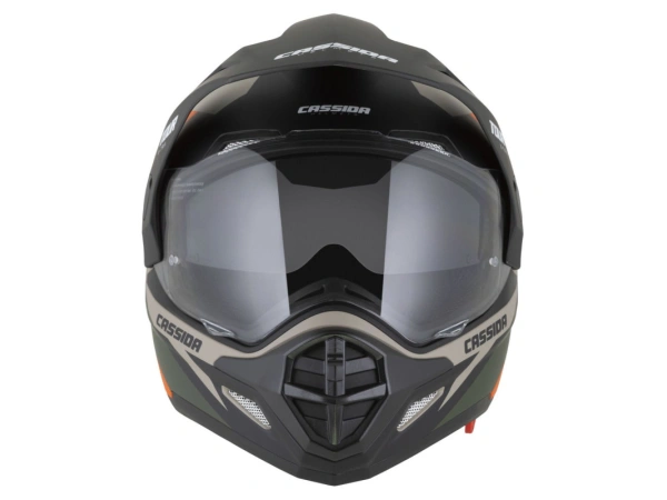 jaszmotor_webshop_cassida_tour_2.0_x-tra_cross_bukosisak_felnyithato_plexivel_es_napszemuveggel,_pinlock_elokeszitessel_(matt_fekete-szurke-narancssarga) galéria