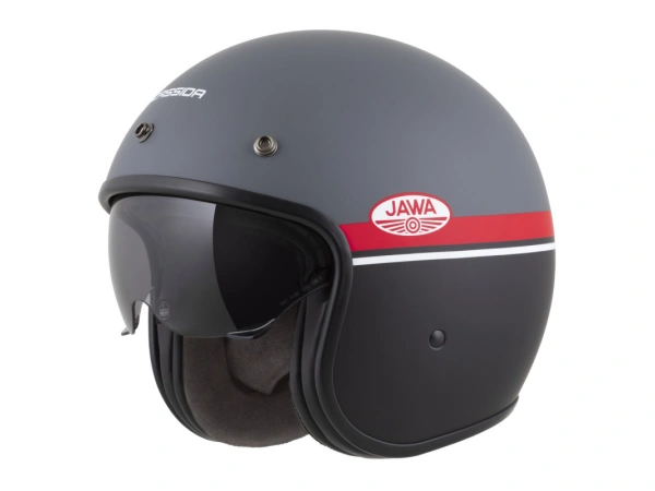 jaszmotor_webshop_cassida_oxygen_2.0_jawa_ohc_nyitott_bukosisak_napszemuveggel_(matt_fekete_-_szurke) galéria