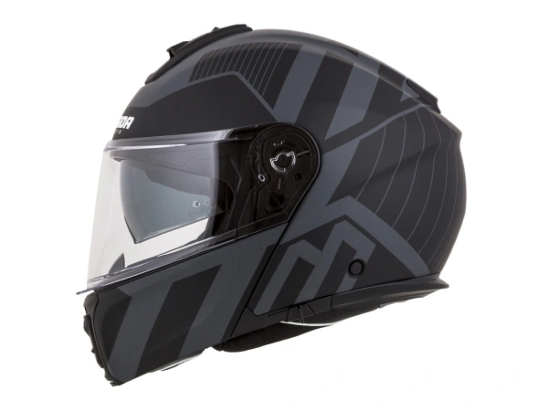 jaszmotor_webshop_cassida_modulo_2.1_profile_felnyithato_bukosisak_napszemuveggel_+_pinlock_elokeszitessel_(matt_fekete_-_szurke) galéria