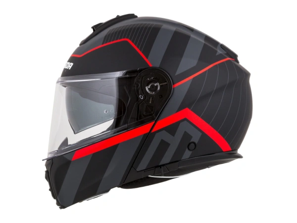 jaszmotor_webshop_cassida_modulo_2.1_profile_felnyithato_bukosisak_napszemuveggel_+_pinlock_elokeszitessel_(matt_fekete_-_szurke_-_piros) galéria