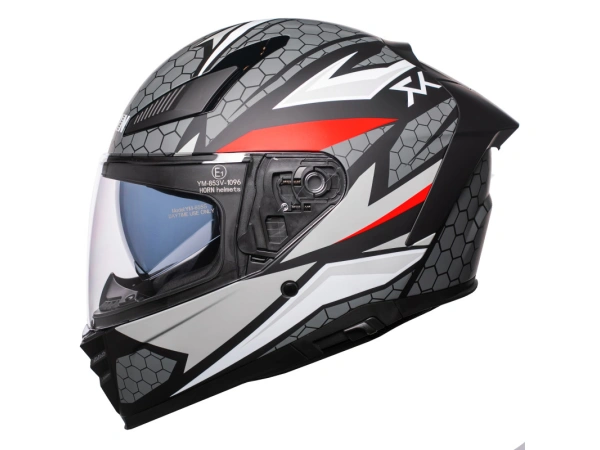 jaszmotor_webshop_horn_h831_viper_zart_bukosisak_beepitett_napszemuveggel_(matt_szurke-fekete-piros) galéria