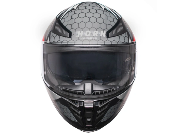 jaszmotor_webshop_horn_h831_viper_zart_bukosisak_beepitett_napszemuveggel_(matt_szurke-fekete-piros) galéria