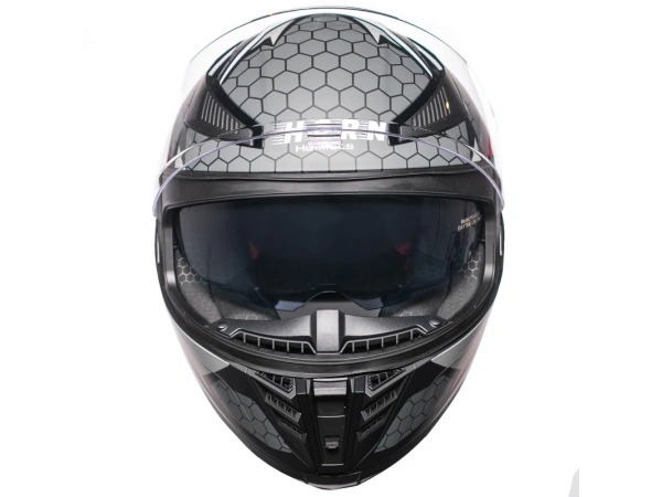 jaszmotor_webshop_horn_h831_viper_zart_bukosisak_beepitett_napszemuveggel_(matt_szurke-fekete-piros) galéria