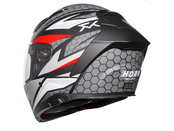 jaszmotor_webshop_horn_h831_viper_zart_bukosisak_beepitett_napszemuveggel_(matt_szurke-fekete-piros) galéria