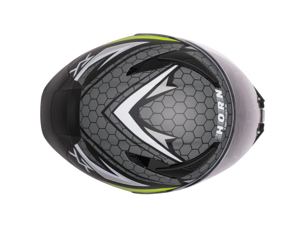 jaszmotor_webshop_horn_h831_viper_zart_bukosisak_beepitett_napszemuveggel_(matt_szurke-fekete-sarga) galéria