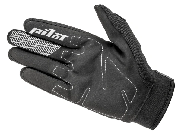 jaszmotor_webshop_pilot_pioneer_motoros_gyerek_kesztyu_(fekete) galéria