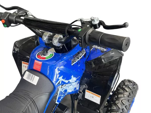 jaszmotor_webshop_highper_e-renegade_mini_elektromos_gyerek_quad_1000w,_36v_(Új)_-_fekete-kek galéria