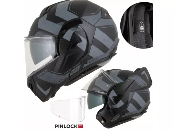 jaszmotor_webshop_cassida_multiflip_korp_felnyithato_bukosisak_napszemuveggel_+_ajandek_pinlock_lencse_(matt_fekete_-_szurke) galéria