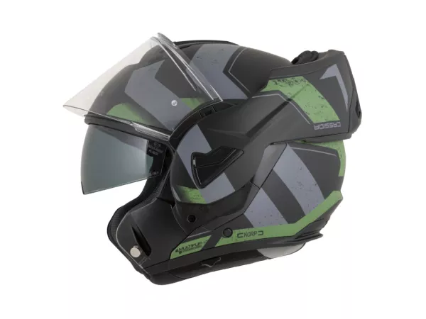 jaszmotor_webshop_cassida_multiflip_korp_felnyithato_bukosisak_napszemuveggel_+_ajandek_pinlock_lencse_(matt_fekete_-_zold) galéria