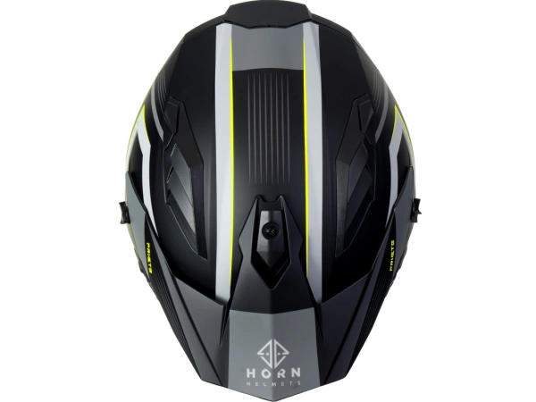 jaszmotor_webshop_horn_multi-x_leveheto_Állreszes_bukosisak_(matt_fekete_-_szurke_-_sarga) galéria