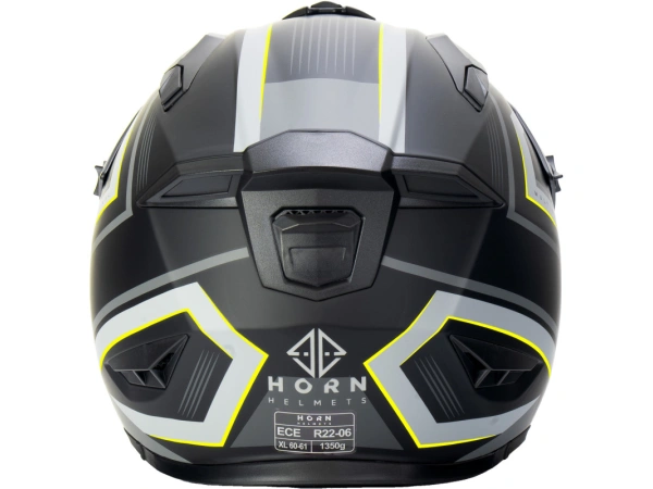 jaszmotor_webshop_horn_multi-x_leveheto_Állreszes_bukosisak_(matt_fekete_-_szurke_-_sarga) galéria