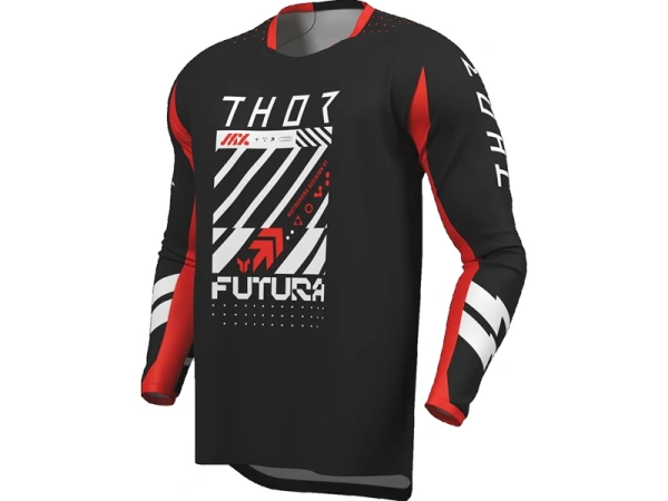 jaszmotor_webshop_thor_launchmode_futura_motoros_mez_(fekete_-_piros) galéria