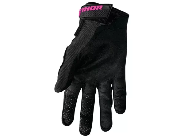 jaszmotor_webshop_thor_sector_noi_motoros_kesztyu_(fekete_-_rozsaszin) galéria