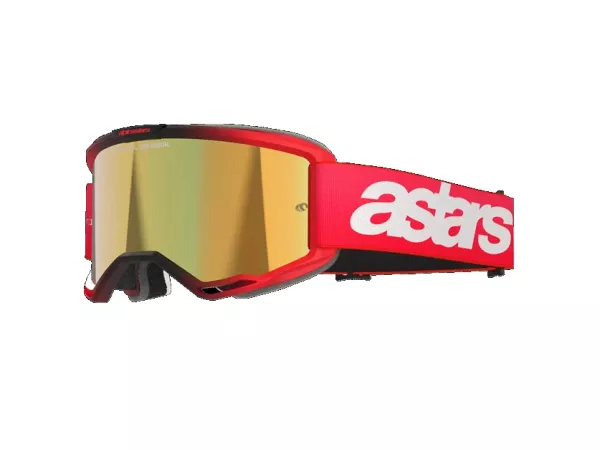 jaszmotor_webshop_alpinestars_vision_5_blaze_cross_szemuveg_-_piros_(arany_tukros_plexivel) galéria