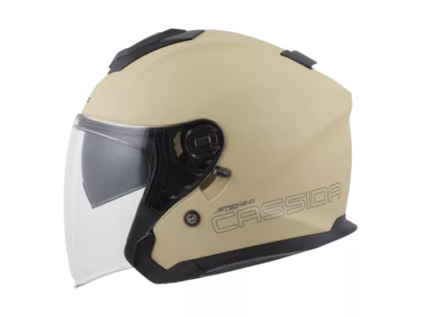 jaszmotor_webshop_cassida_jet_tech_2.0_solid_nyitott_bukosisak_napszemuveggel_(vilagosbarna) galéria