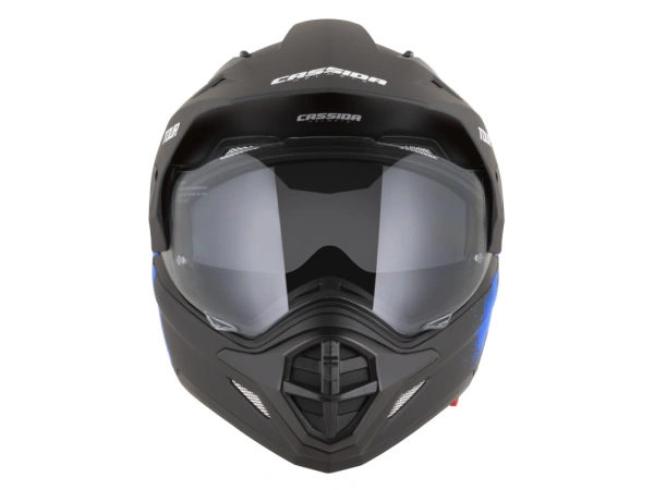 jaszmotor_webshop_cassida_tour_2.0_crew_cross_bukosisak_felnyithato_plexivel_es_napszemuveggel,_pinlock_elokeszitessel_(matt_fekete-kek) galéria