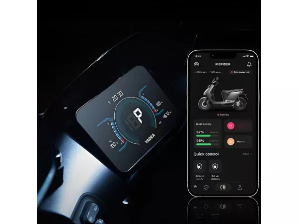 jaszmotor_webshop_yadea_fierider_elektromos_robogo_11kw,_72v,_2x27ah,_litium_(Új)_-_fekete galéria