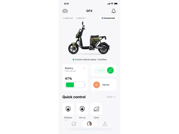 jaszmotor_webshop_yadea_gfx_elektromos_robogo_1200w,_48v,_24ah,_litium_(Új)_-_feher galéria