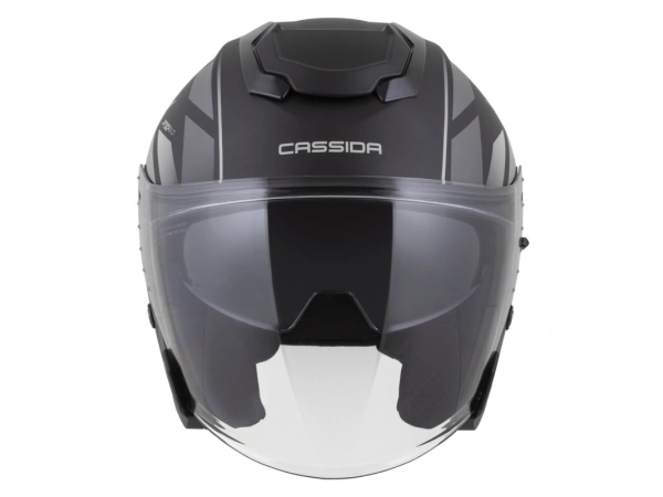 jaszmotor_webshop_cassida_jet_tech_2.0_roto_nyitott_bukosisak_napszemuveggel_(matt_fekete-szurke) galéria