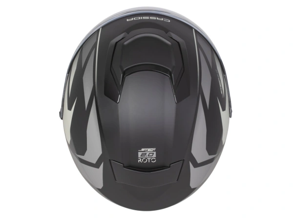 jaszmotor_webshop_cassida_jet_tech_2.0_roto_nyitott_bukosisak_napszemuveggel_(matt_fekete-szurke) galéria