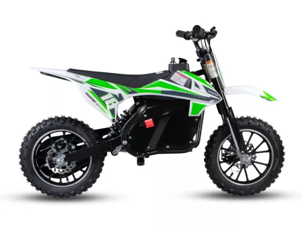jaszmotor_webshop_highper_hp114e_elektromos_gyerek_pocket_cross_motor_(Új)_-_feher-zold galéria