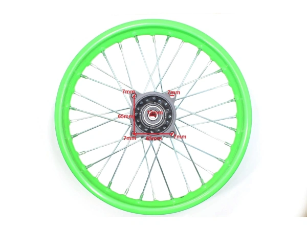 jaszmotor_webshop_hatso_felni___kerek_1.85-14"_dirt_bike,_pit_bike_-_zold galéria