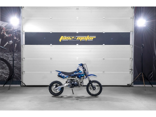 jaszmotor_webshop_barton_db125-3_dirt_bike_cross_motor_14-12"_with_wheels_(New)_-_blue-black gallery