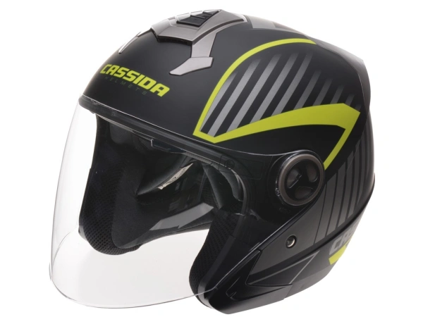 jaszmotor_webshop_cassida_magnum_nyitott_bukosisak_napszemuveggel_(matt_fekete-sarga) galéria