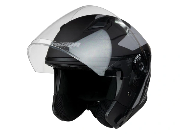 jaszmotor_webshop_cassida_jet_tech_corso_nyitott_bukosisak_napszemuveggel_(matt_fekete-szurke) galéria