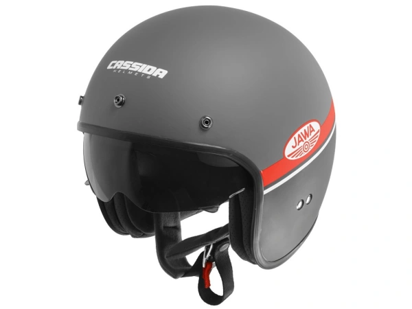 jaszmotor_webshop_cassida_oxygen_jawa_ohc_matt_fekete_szurke_nyitott_bukosisak_napszemuveggel_(matt_fekete-szurke-piros) galéria