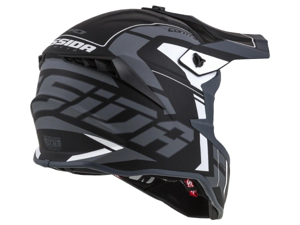 jaszmotor_webshop_cassida_pro_ii_contra_Üvegszalas_cross_bukosisak_(matt_szurke_-_fekete_-_feher) galéria