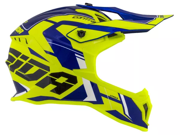 jaszmotor_webshop_cassida_pro_ii_contra_Üvegszalas_cross_bukosisak_(fluo_sarga_-_fekete_-_kek_-_feher) galéria