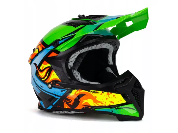 jaszmotor_webshop_horn_h303_enduro_cross_bukosisak_(zold-sarga-kek) galéria