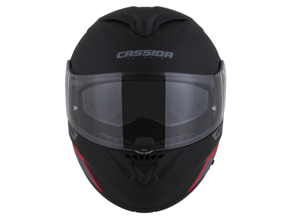 jaszmotor_webshop_cassida_compress_2.0_felnyithato_bukosisak_napszemuveggel_+_ajandek_pinlock_lencse_(matt_fekete-piros-szurke) galéria