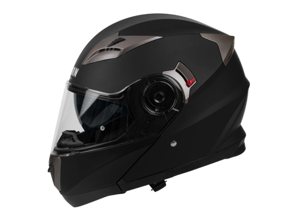 jaszmotor_webshop_horn_h925_matt_fekete_felnyithato_bukosisak_napszemuveggel galéria