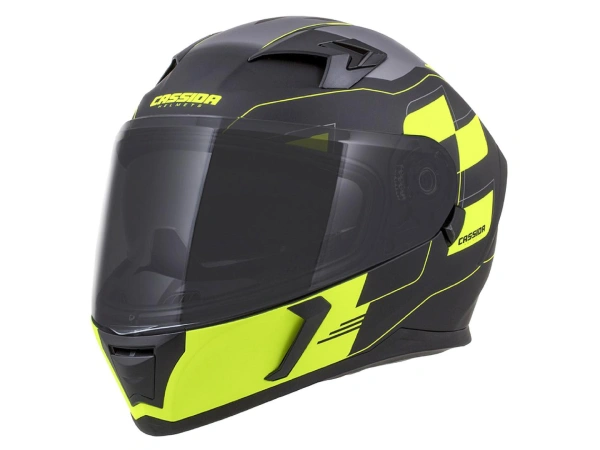 jaszmotor_webshop_cassida_integral_3.0_roxor_zart_bukosisak_napszemuveggel,_pinlock_elokeszitessel_+_ajandek_sotetitett_plexi_(matt_fekete-sarga) galéria