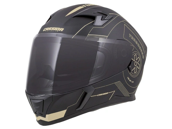 jaszmotor_webshop_cassida_integral_3.0_turbohead_zart_bukosisak_napszemuveggel,_pinlock_elokeszitessel_+_ajandek_sotetitett_plexi_(matt_fekete-arany) galéria