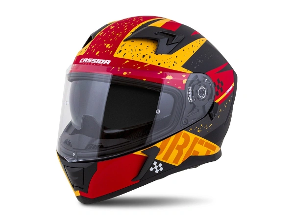 jaszmotor_webshop_cassida_integral_3.0_drift_zart_bukosisak_napszemuveggel,_pinlock_elokeszitessel_+_ajandek_sotetitett_plexi(matt_piros-fekete-sarga) galéria